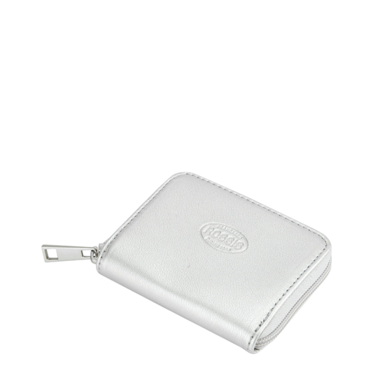 ROSSIS Money 1, Grey Silver - Silber Reissverschluss, Grey Silver
