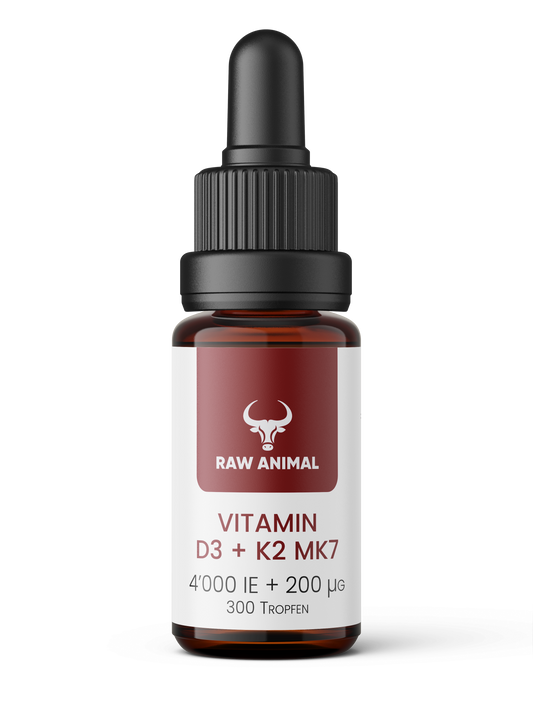 Vitamin D3 + K2 MK7 - 4000 IU + 200 µg Tropfen