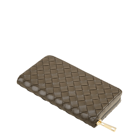 ROSSIS Money 5 Flechtoptik, Olive
