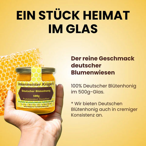 Deutscher Blütenhonig 500g