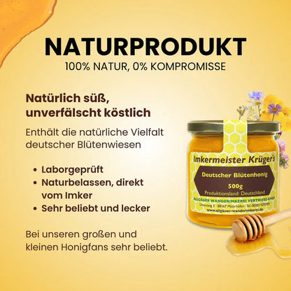 Deutscher Blütenhonig 500g