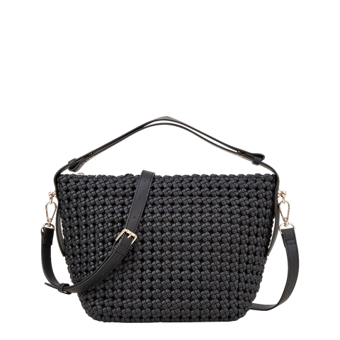 ROSSIS Charlotte Handgeknotet, Black Night