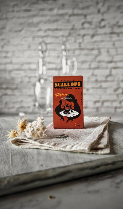 Jose Kleine Jakobsmuscheln in "Caldeirada"Sauce, 120 gr