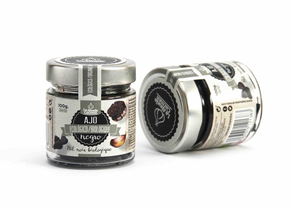 Pack 4x Ail Noir Bio 100gr + 1 Offert