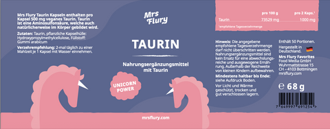 Taurin Kapseln