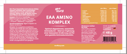 Essenzielle Aminosäuren EAA Kapseln