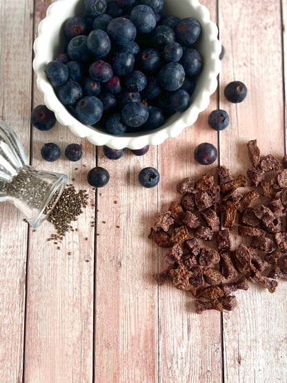 Blueberry & Chia Dog Food Topper | Immune Support for Dogs