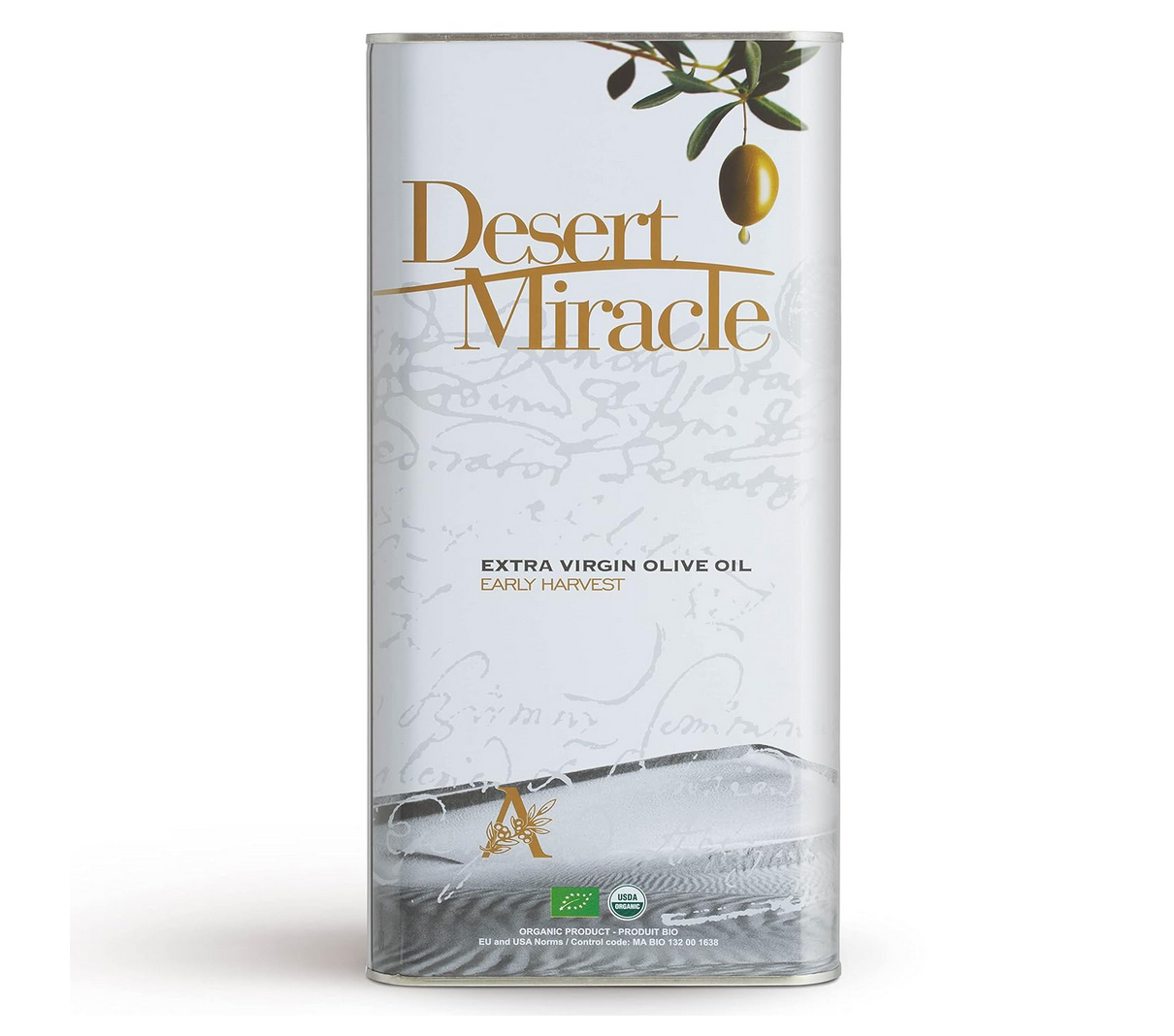 Desert Miracle - Huile d'olive marocaine - Bidon de 5 litres