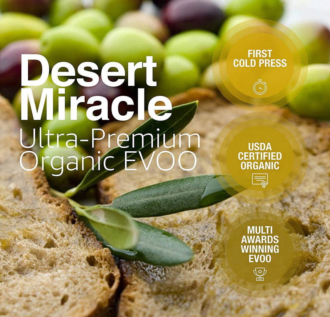 Desert Miracle - Huile d'olive marocaine - Bidon de 5 litres