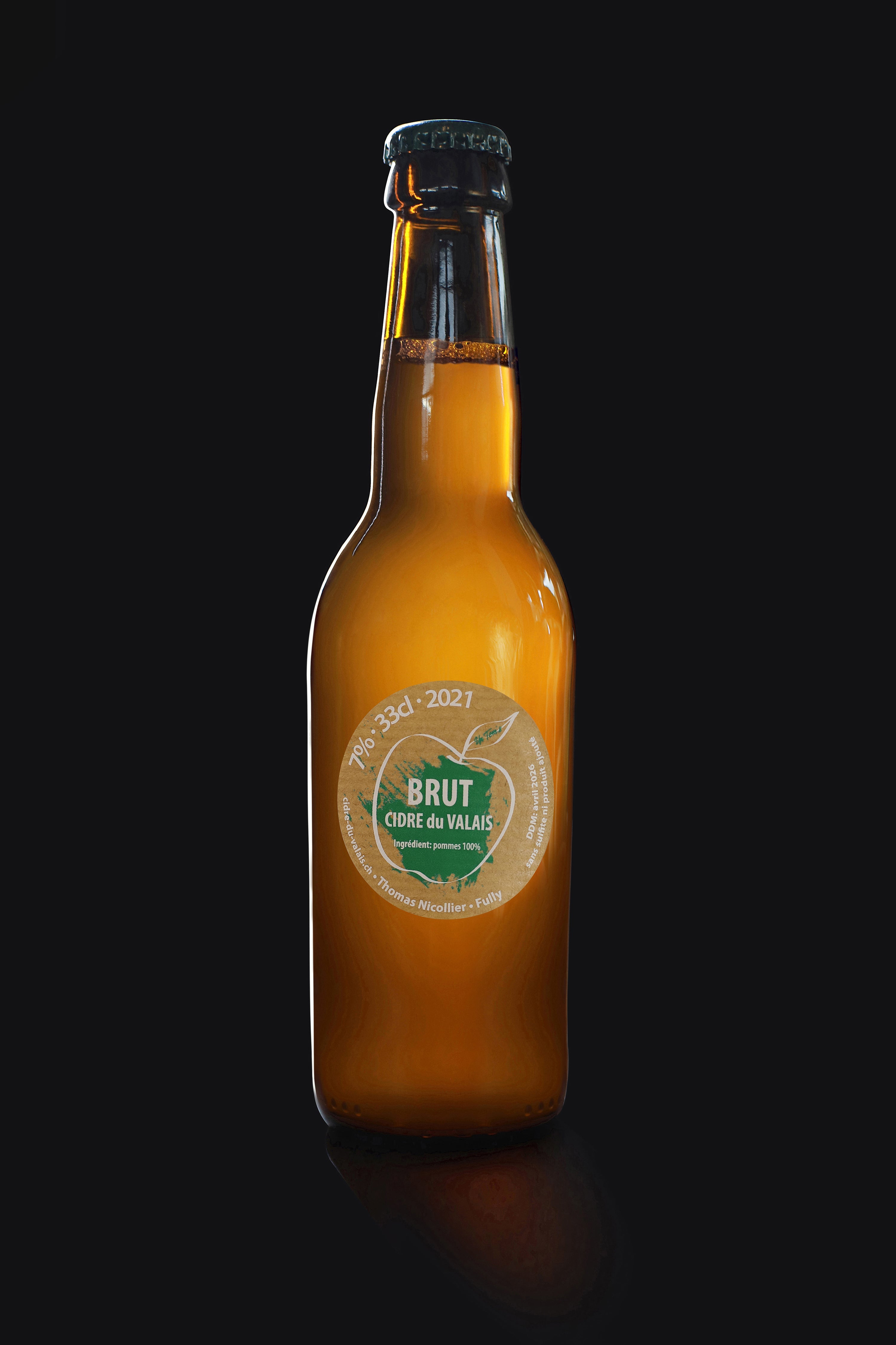 Valais Cidery – Artisan Brut Cider 33cl | 100% Natural, Sulfite-Free