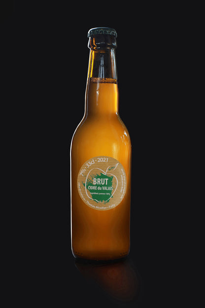 Valais Cidery – Artisan Brut Cider 33cl | 100% Natural, Sulfite-Free
