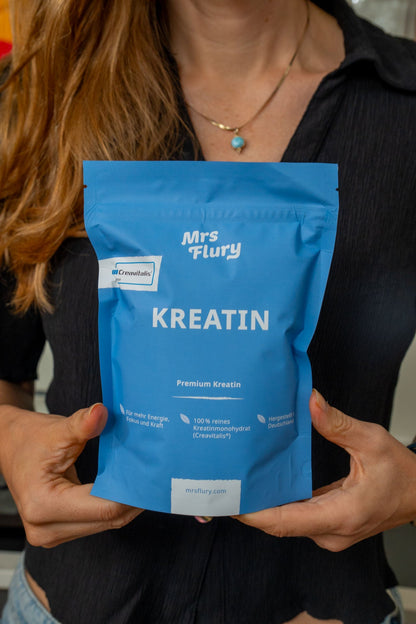 Premium Kreatin Pulver 250 g – 100% Creavitalis® Kreatinmonohydrat aus Deutschland