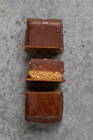 Bio Raspberry Dessert Bar 50 g fruchtig, schokoladig, vegan & natürlich gut ⚠️Produkt wird ungekühlt verschickt⚠️
