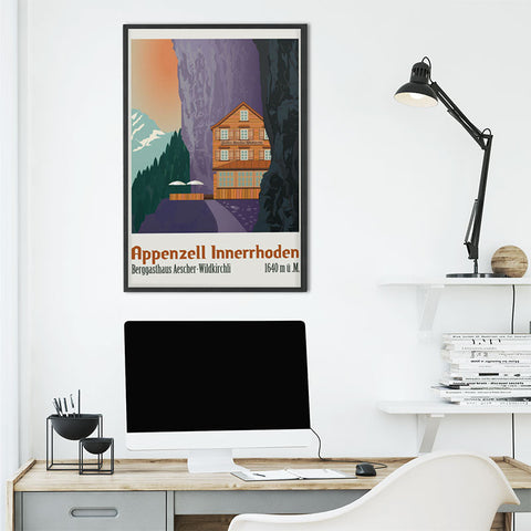 s.wert Poster Appenzell Innerrhoden Berggasthaus, A2