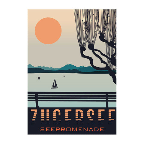 s.wert Poster Zug Zuger See, A2