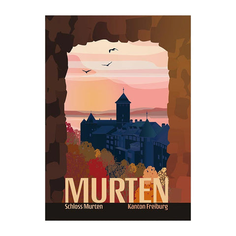s.wert Poster Fribourg Murten, A3