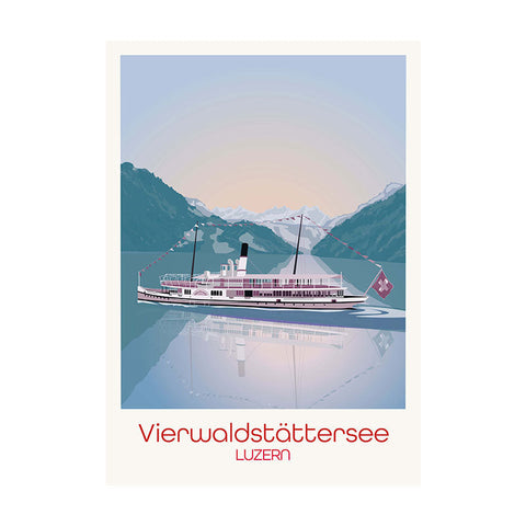 s.wert Badetuch Luzern Vierwaldstättersee, 150 x 100 cm