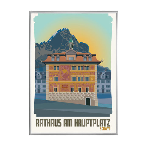 s.wert Poster Schwyz Rathaus, A3