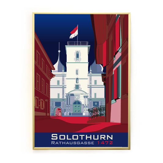 s.wert Poster Solothurn Rathaus, A2