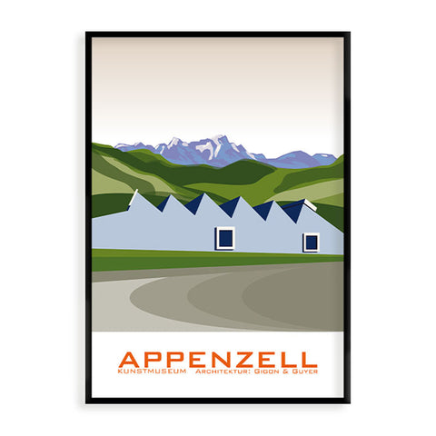 s.wert Poster Appenzell Kunstmuseum, A3