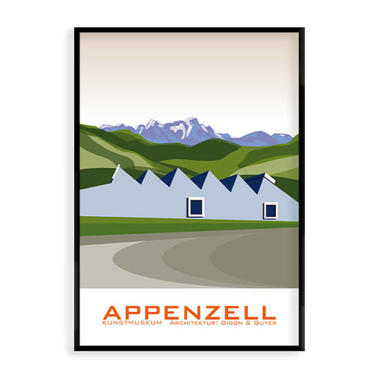 s.wert Poster Appenzell Kunstmuseum, A2