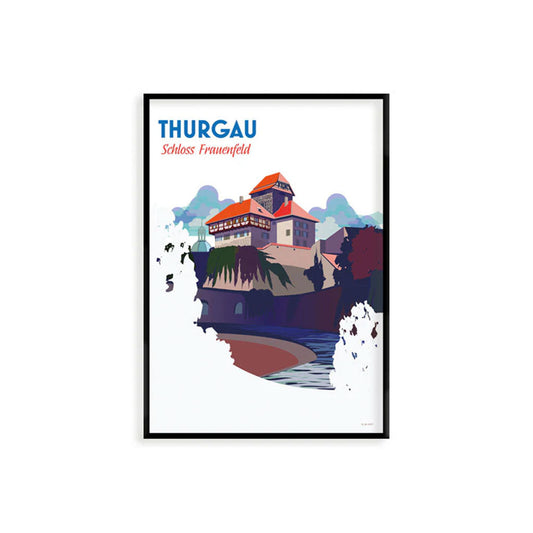 s.wert Poster Frauenfeld Schloss, A3