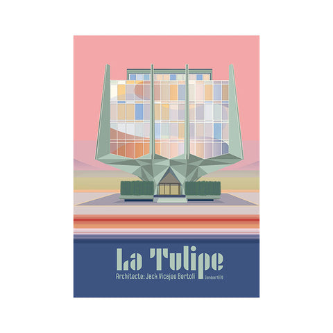 s.wert Postkarte Genf la Tulipe, A6