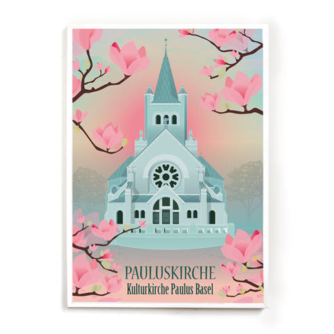s.wert Poster Basel Pauluskirche, A3