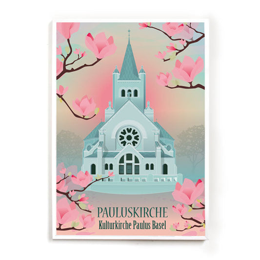 s.wert Poster Basel Pauluskirche, A2