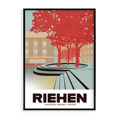 s.wert Poster Basel Riehen, A2