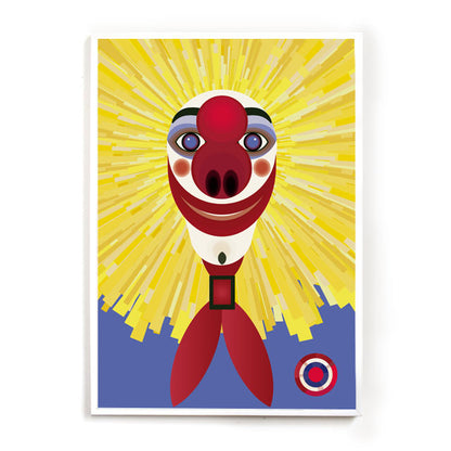 s.wert Poster Basel Fasnacht Waggis, A2