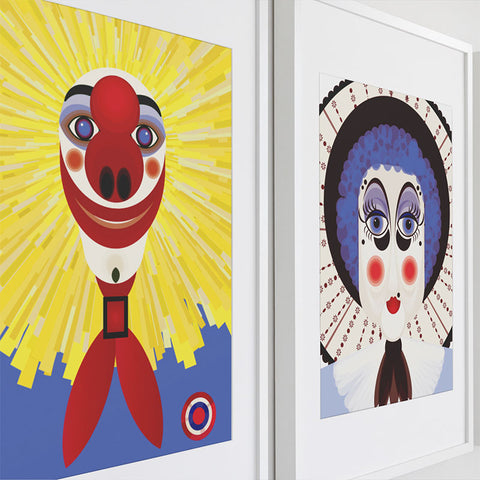 s.wert Poster Basel Fasnacht Waggis, A2
