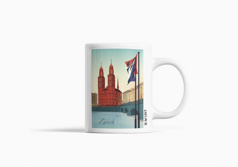 s.wert Tasse Zürich Grossmünster, 250 ml