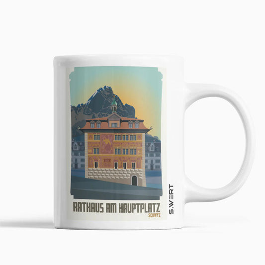 s.wert Tasse Schwyz Rathaus, 250 ml
