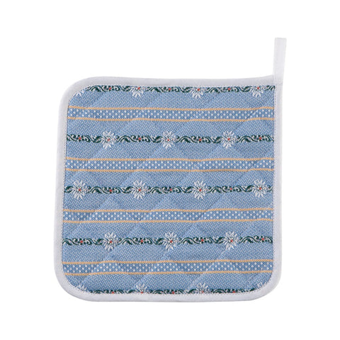 KULTSCHTOFF Topflappen Edelweiss, Blau