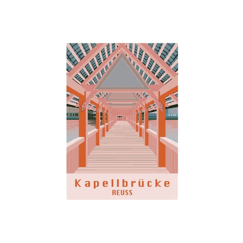 s.wert Magnet Kapellbrücke Reuss