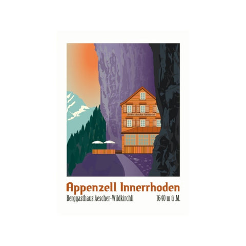 s.wert Sticker Appenzell Innerhoden Berggasthaus, A7