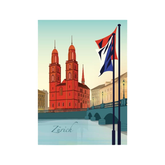 s.wert Sticker A7 Zürich Grossmünster