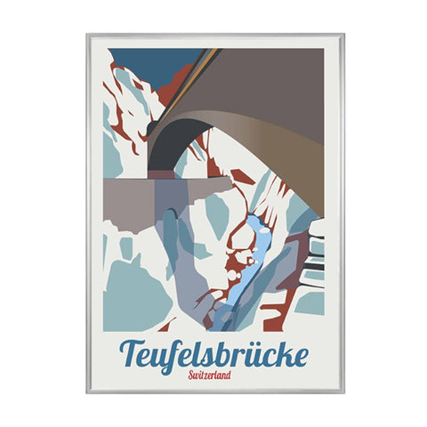 s.wert Poster Uri Teufelsbrücke, A3