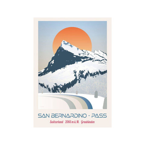 s.wert Poster Graubünden San Bernadino, A2