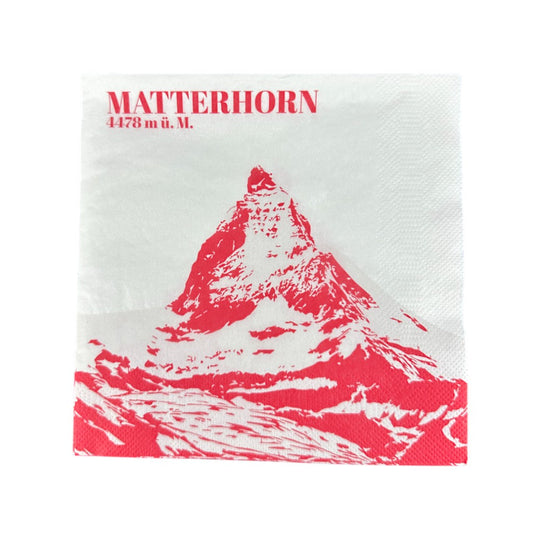 feinedinge Serviette Matterhorn 33x33, Papier