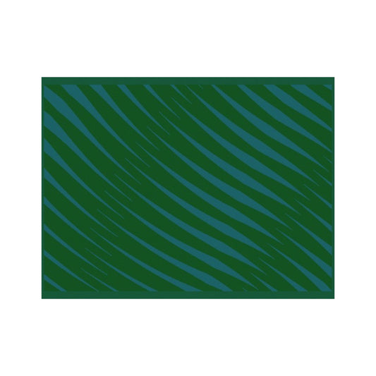 MEYER-MAYOR Tischset Moiré Nr. 1, 52 x 38 cm, Grün-Blau