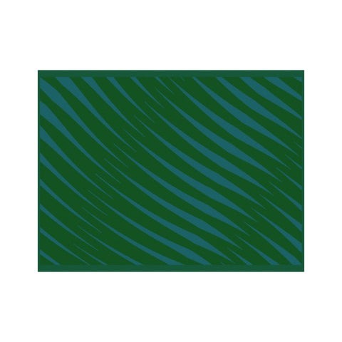 MEYER-MAYOR Tischset Moiré Nr. 1, 52 x 38 cm, Grün-Blau