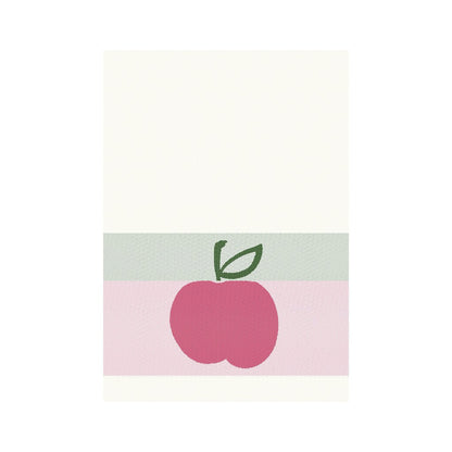 MEYER-MAYOR Geschirrtuch Apfel, Pink-Beige