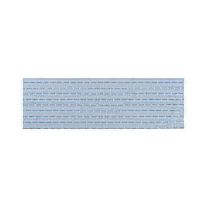 KULTSCHTOFF Tischläufer Edelweiss, 140 x 52 cm, Blau