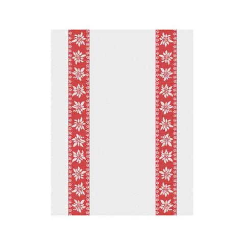KULTSCHTOFF Geschirrtuch Edelweiss, Weiss