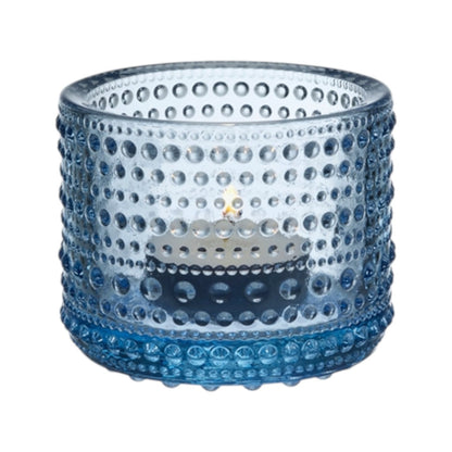 Iittala Teelichthalter Kastehelmi, Aqua