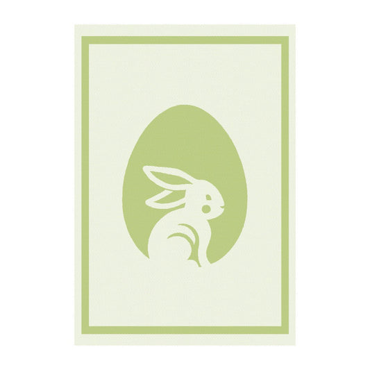 KULTSCHTOFF Küchentuch Osterhase, Linde