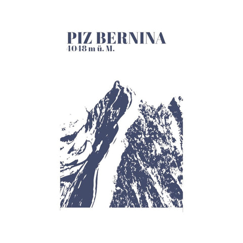 feinedinge Magnet Piz Bernina