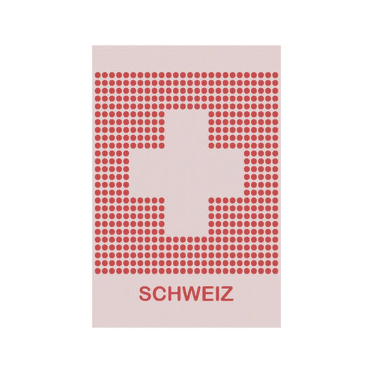 MEYER-MAYOR Küchentuch Swiss Cross, Punkt, Rot
